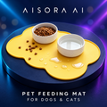 Pet Feeding Mat For Dogs & Cats