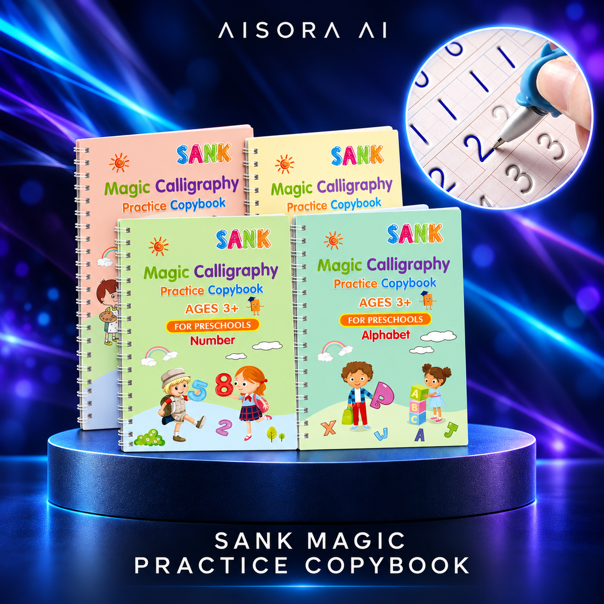 Sank Magic Practice Copybook
