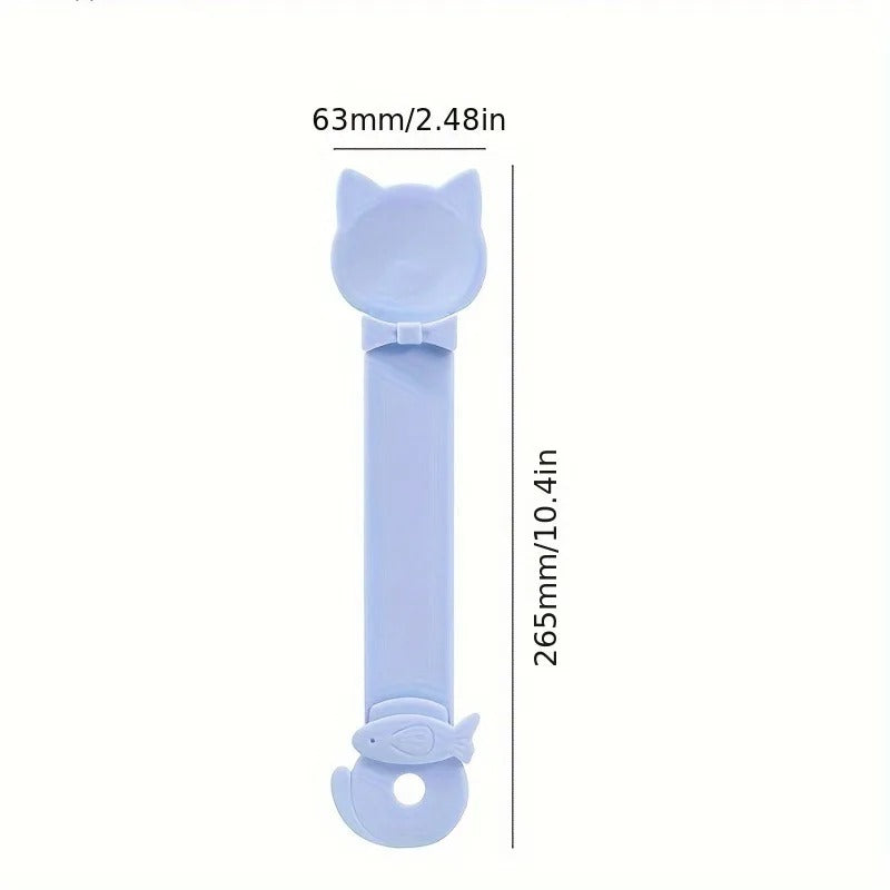 Cat Strip Feeder Spoon Long Handle