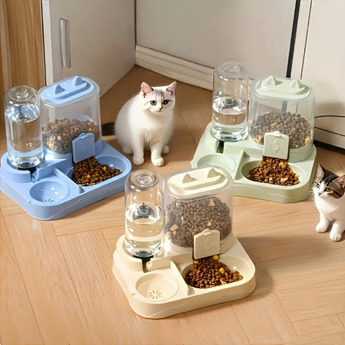 2-in-1 Cat Automatic Feeder