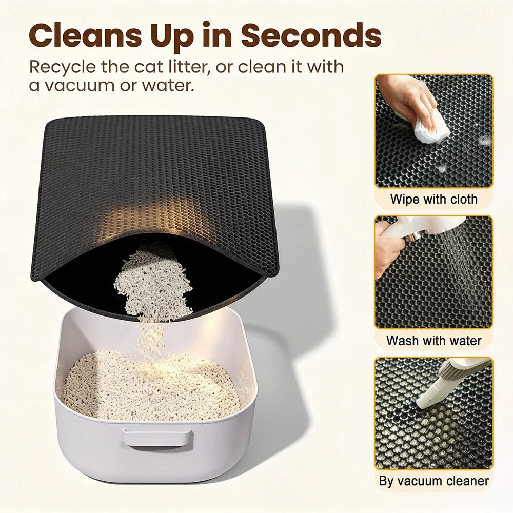 Cat Litter Mat Double Layer